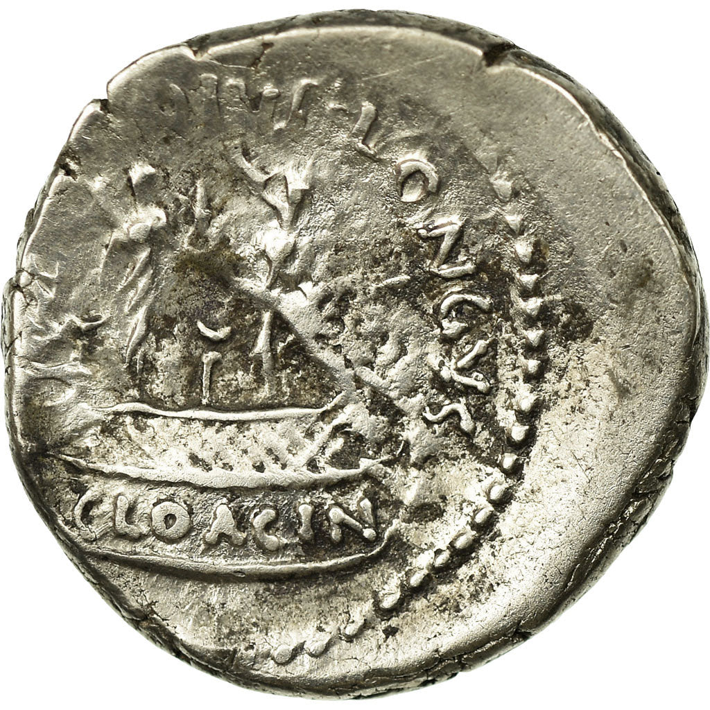 Moneta, Mussidia, Denarius, Rome, AU(50-53), Srebro, Babelon:7