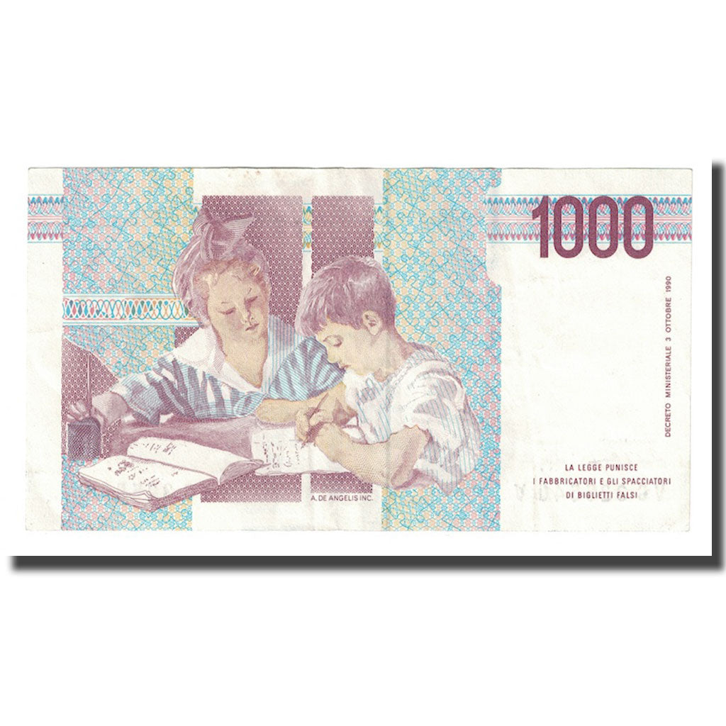 Billet, Italie, 1000 Lire, 1982, 1982-01-06, KM:114a, TTB+