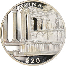 Coin, Liberia, 20 Dollars, 2000, MS(65-70), Silver