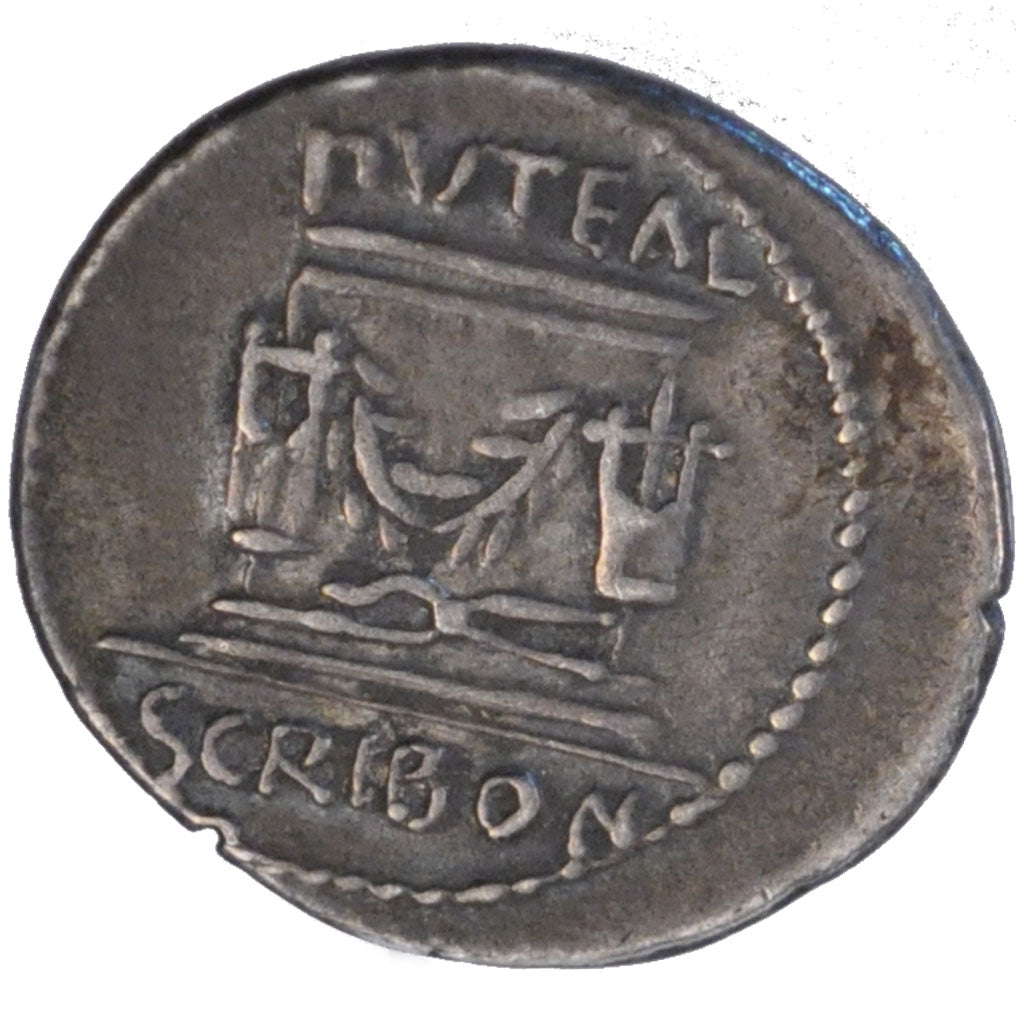 Scribonia, Denarius, AU(50-53), Silver, Babelon #8, 3.80