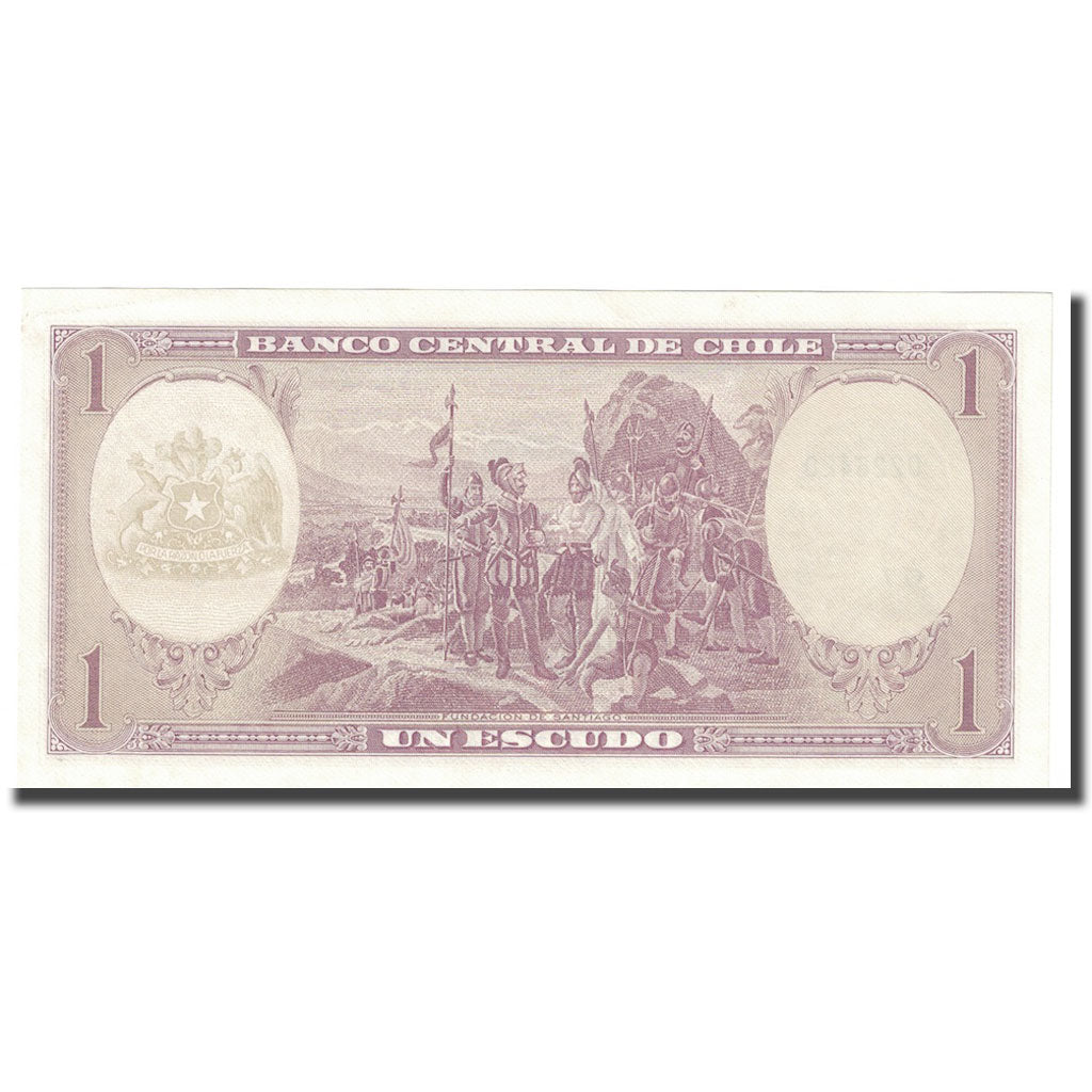 Billet, Chile, 1 Escudo, 1962-1975, KM:135a, NEUF