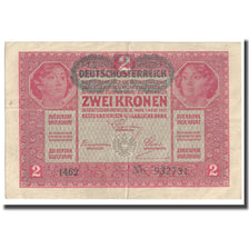 Banknote, Austria, 2 Kronen, 1917, 1917-03-01, KM:50, EF(40-45)