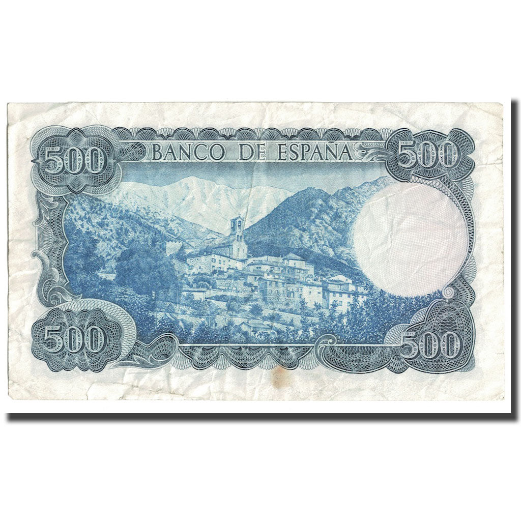 Banknote, Spain, 500 Pesetas, 1971, 1971-07-23, KM:153a, VF(20-25)