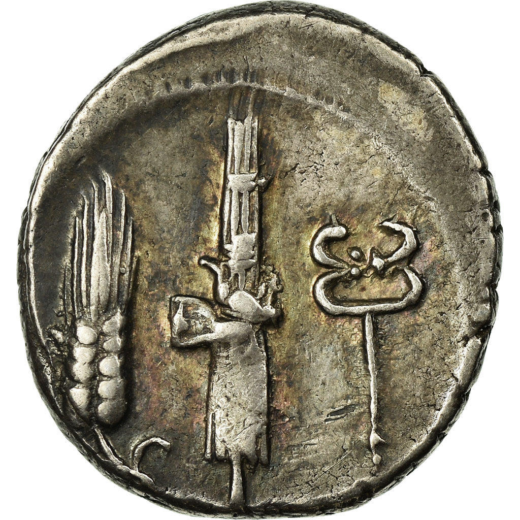 Moneta, Norbana, Denarius, Rome, AU(50-53), Srebro, Babelon:2
