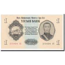 Banknote, Mongolia, 1 Tugrik, 1955, KM:28, UNC(64)