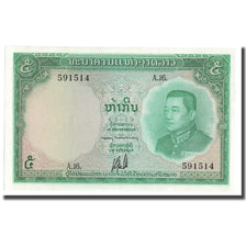 Banknote, Lao, 5 Kip, Undated (1962), KM:9b, UNC(65-70)