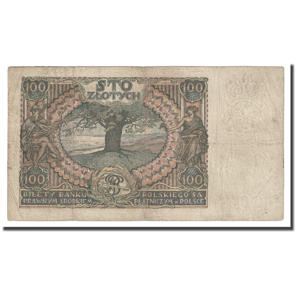 Banknote, Poland, 100 Zlotych, 1932, 1932-06-02, KM:74a, VF(20-25)