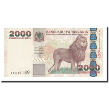 Geldschein, Tanzania, 2000 Shilingi, Undated (2003), KM:37a, UNZ