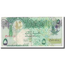 Biljet, Qatar, 5 Riyals, Undated (2003), KM:21, TB+