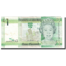 Banknot, Jersey, 1 Pound, Undated (2010), KM:32a, EF(40-45)