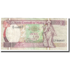 Billet, Malte, 2 Liri, 1994, KM:45c, TTB
