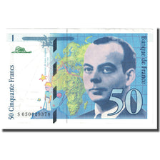 France, 50 Francs, St Exupéry, 1999, SUP, Fayette:73.05, KM:157Ad