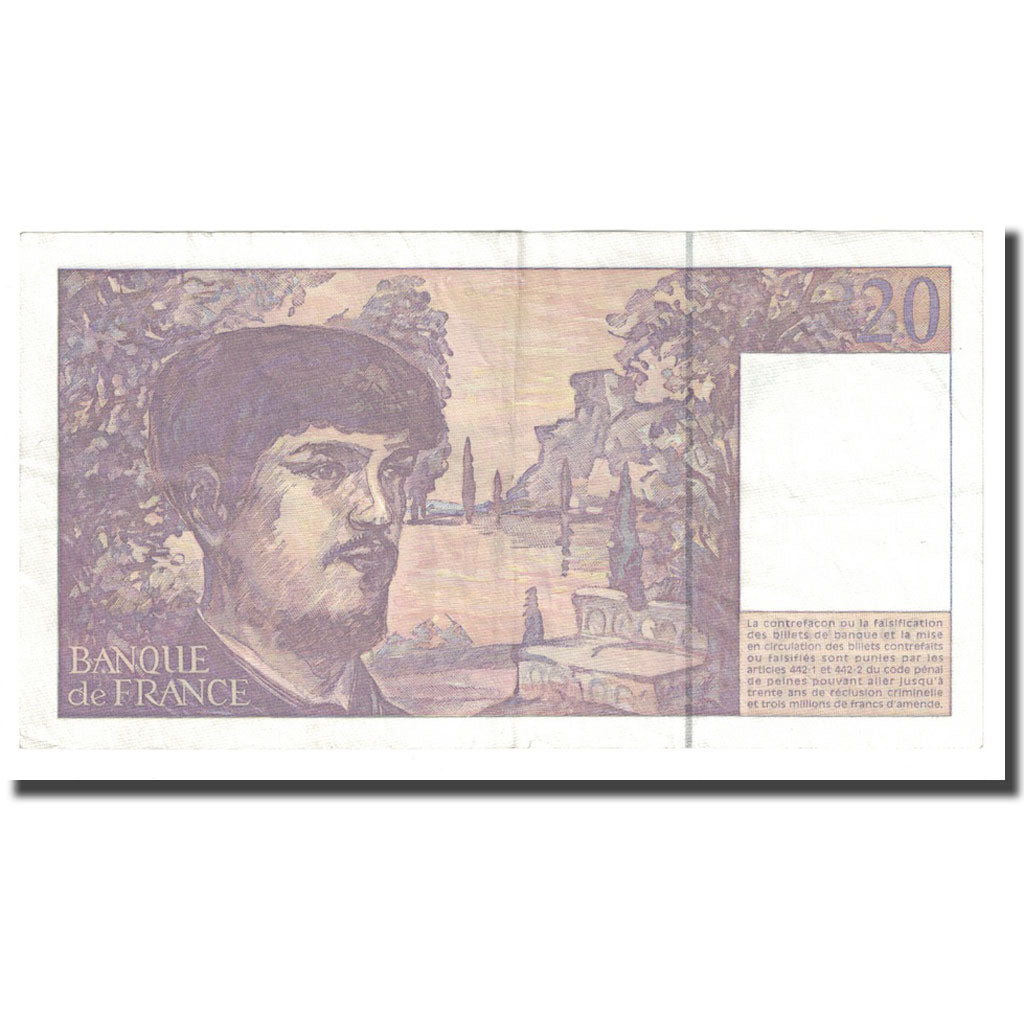 France, 20 Francs, Debussy, 1997, SUP, Fayette:66ter02a53, KM:151i