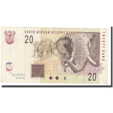 Banknote, South Africa, 20 Rand, Undated (1999), KM:124b, EF(40-45)