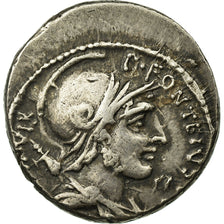 Monnaie, Fonteia, Denier, Rome, SUP, Argent, Babelon:17