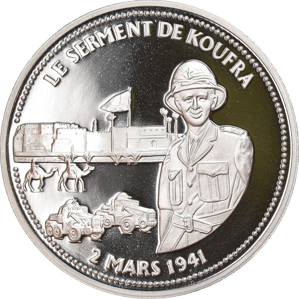 França, Medal, Seconde Guerre Mondiale, Le Serment de Koufra, Políticas