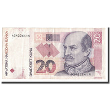 Banknot, Chorwacja, 20 Kuna, 2001, 2001-10-07, KM:39, EF(40-45)