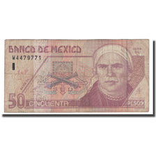 Banconote, Messico, 50 Pesos, 2000, 2000-10-18, KM:117a, MB