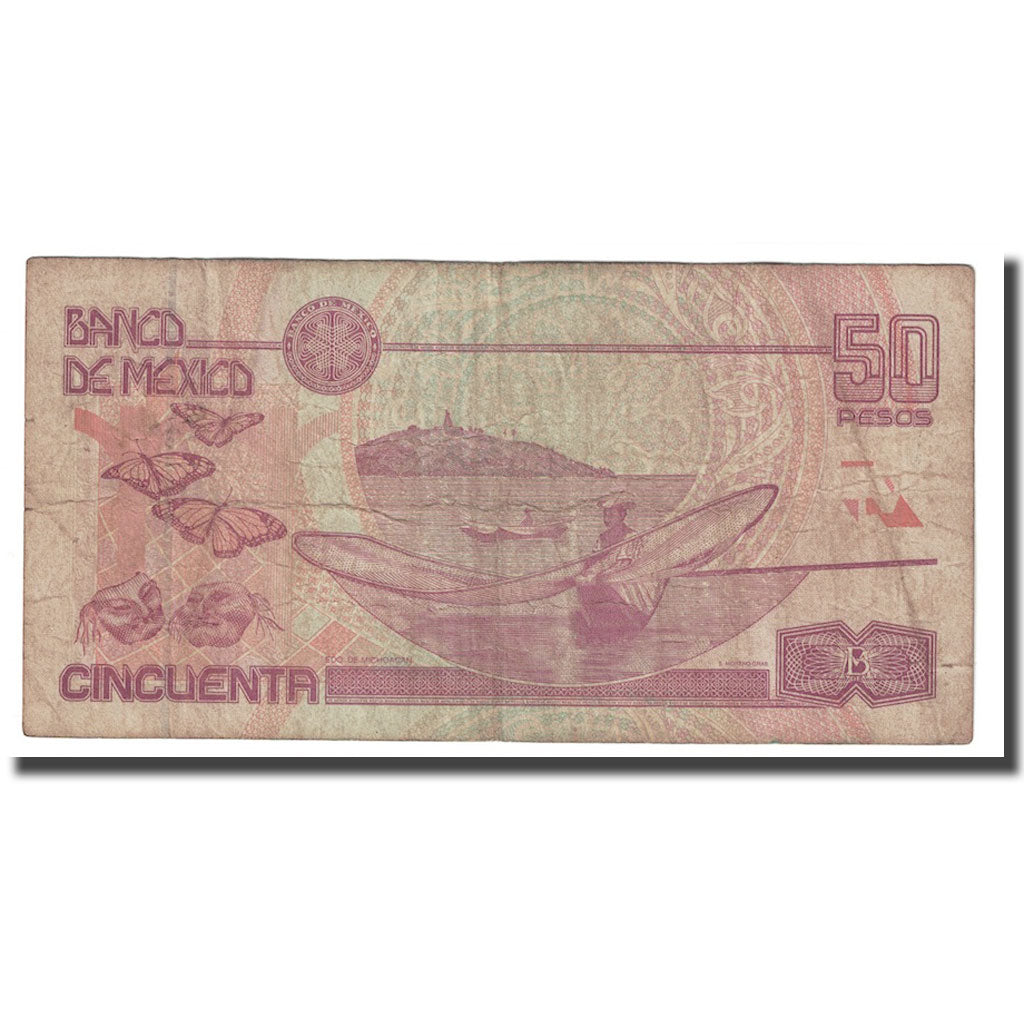 Billete, 50 Pesos, 2000, México, 2000-10-18, KM:117a, BC