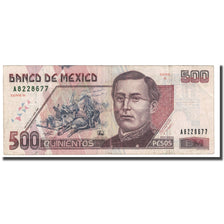 Billete, 500 Pesos, 1998, México, 1998-03-17, KM:110c, BC+