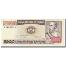 Geldschein, Bolivien, 5000 Pesos Bolivianos, 1984, 1984-02-10, KM:168a, UNZ-