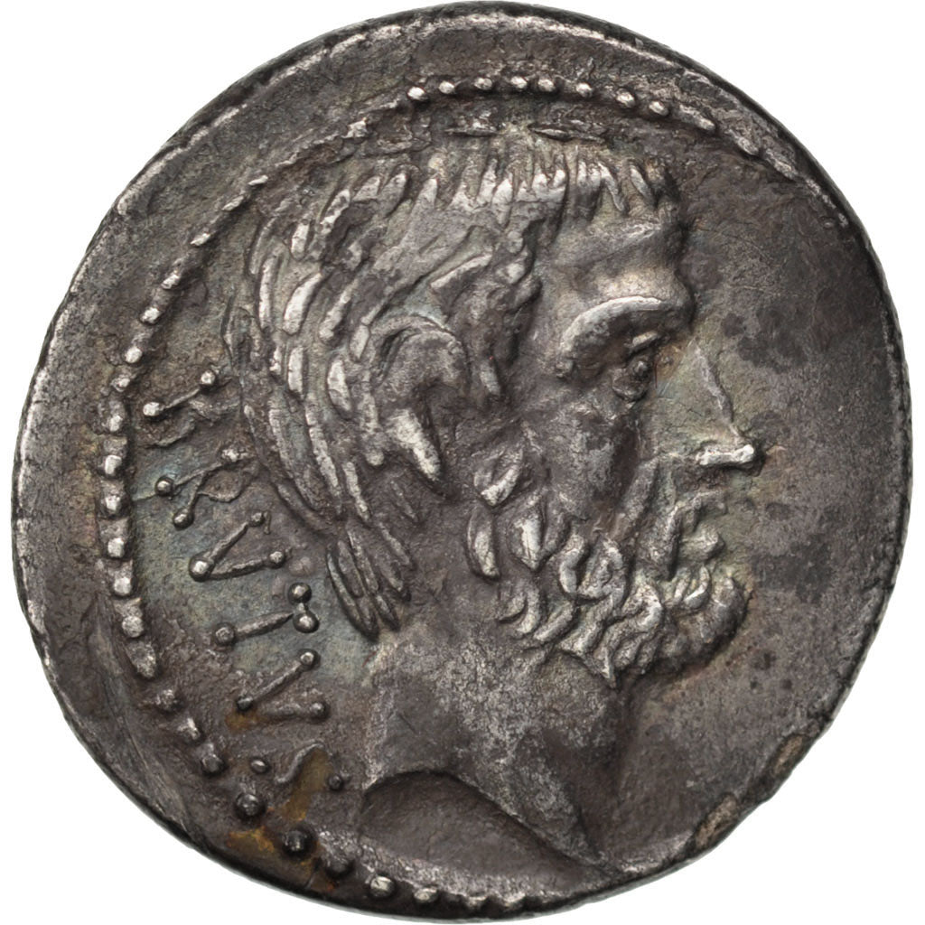 Junia, Denarius, AU(50-53), Silver, Babelon #30, 3.90