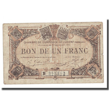France, 1 Franc, 1915, 1915-09-03, PIROT 75-27, VG(8-10)