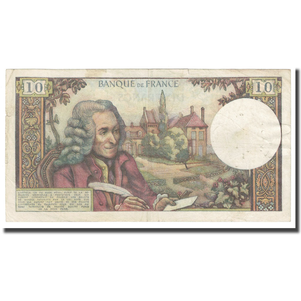 France, 10 Francs, 1973, 1973-11-08, EF(40-45), KM:147d