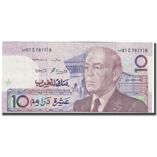 Geldschein, Marokko, 10 Dirhams, 1987, KM:63b, UNZ-