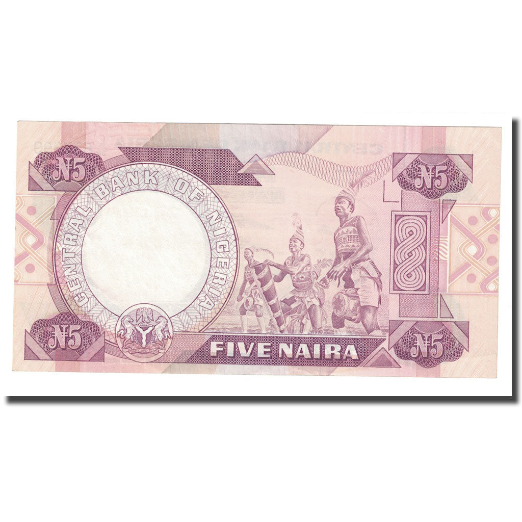 Geldschein, Nigeria, 5 Naira, Undated (1979-84), KM:20c, UNZ