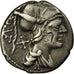 Coin, Veturia, Denarius, EF(40-45), Silver, Babelon:1