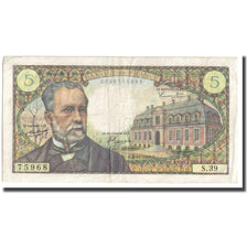 Francia, 5 Francs, Pasteur, 1966, 1966-11-04, MB+, Fayette:61.4, KM:146a