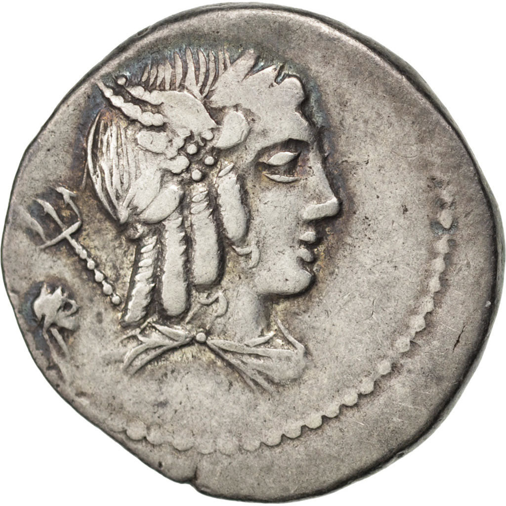 Julia, Denarius, AU(50-53), Silver, Babelon #5, 3.70