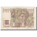 França, 100 Francs, Jeune Paysan, 1949, 1949-02-17, VF(20-25), Fayette:28.22