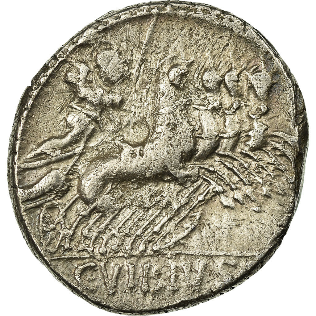 Coin, Vibia, Denarius, Rome, EF(40-45), Silver, Babelon:2