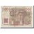 Francia, 100 Francs, Jeune Paysan, 1952, 1952-09-04, B+, Fayette:28.33, KM:128d