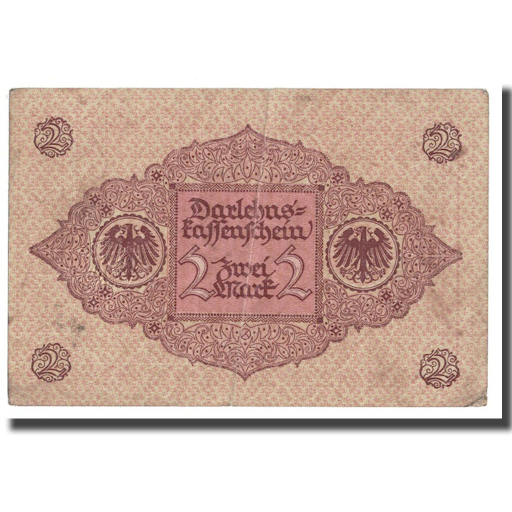 Banconote, Germania, 2 Mark, 1920, 1920-03-01, KM:59, MB