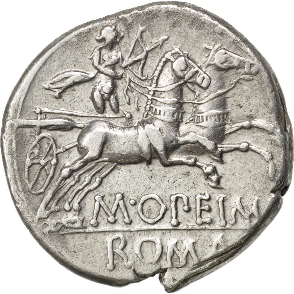 Opeimia, Denarius, AU(50-53), Silver, Babelon #16, 3.80