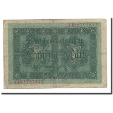 Banknote, Germany, 50 Mark, 1914, 1914-08-05, KM:49b, VF(20-25)