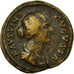 Moneta, Faustina II, Sestertius, Rome, EF(40-45), Miedź, Cohen:104