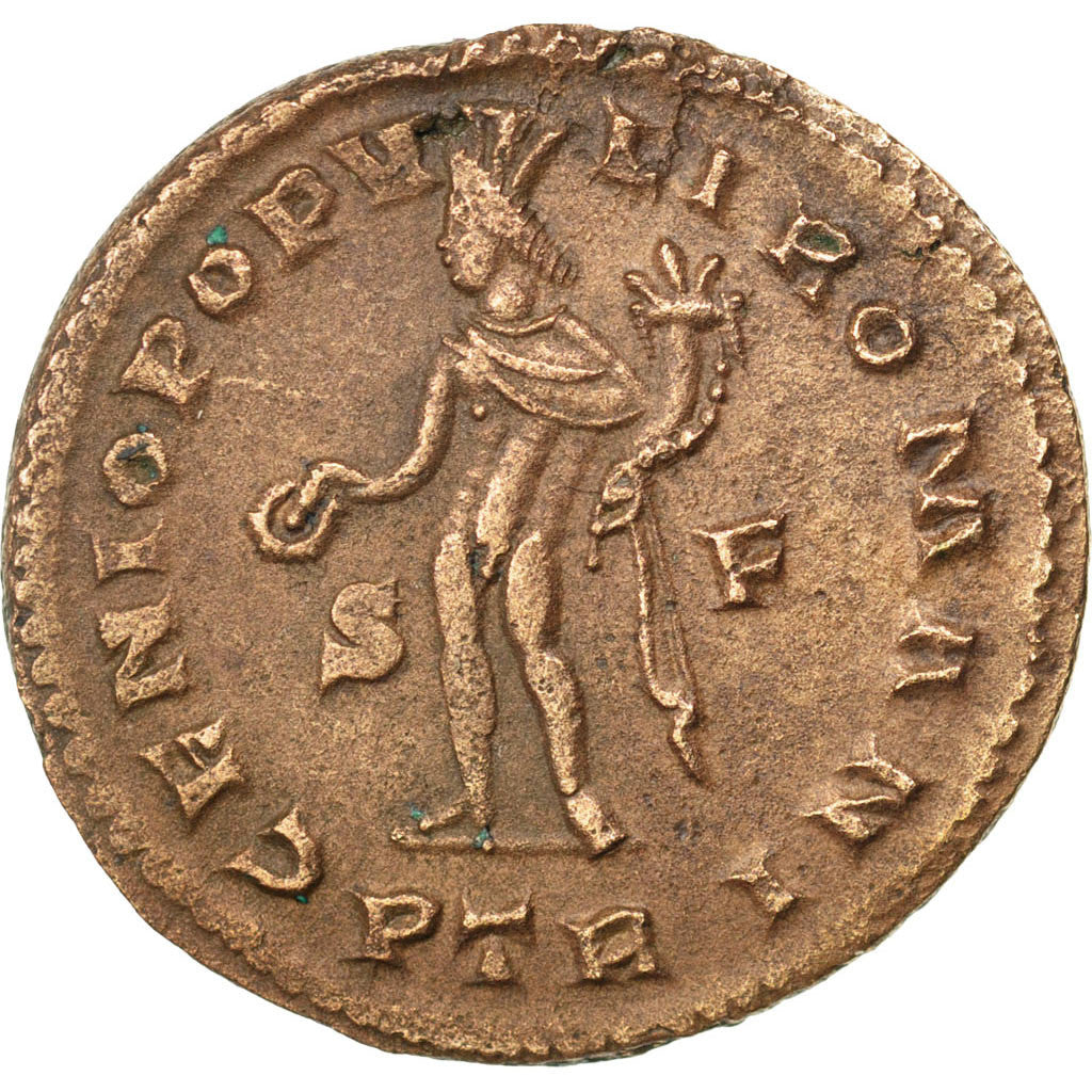 Constantius I, Follis, Trier, AU(50-53), Copper, Cohen #109, 10.40