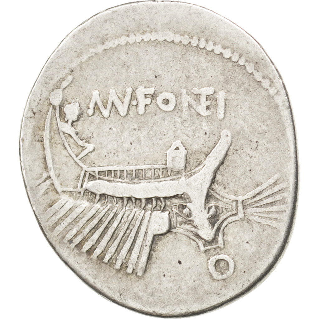 Fonteia, Denarius, AU(50-53), Silver, Babelon #7, 3.70