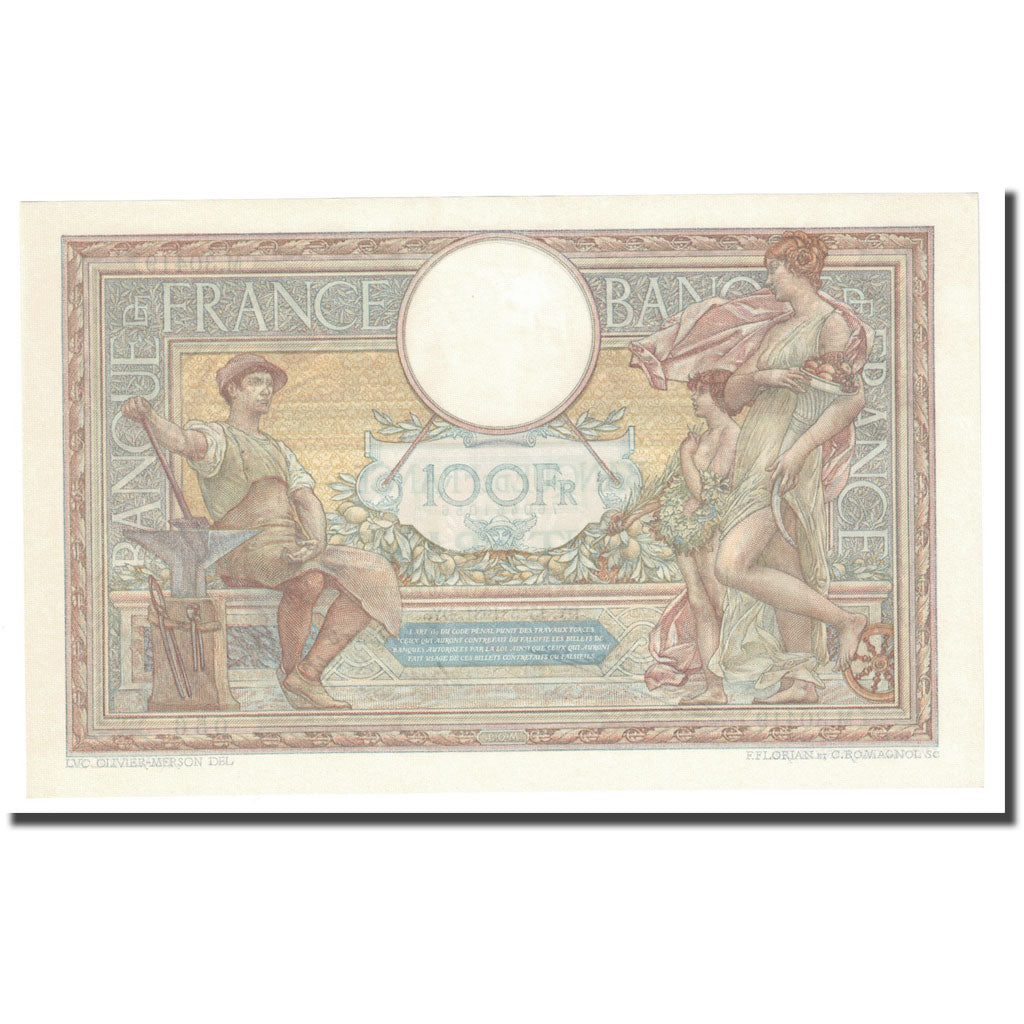 Francia, 100 Francs, Luc Olivier Merson, 1931, 1931-05-15, UNC, Fayette:24.10