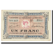 France, Troyes, 1 Franc, UNC(63), Pirot:124-12