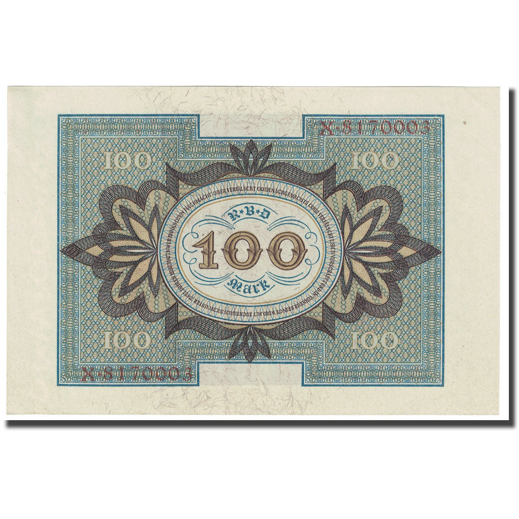 Banknote, Germany, 100 Mark, 1920, 1920-11-01, KM:69a, UNC(65-70)