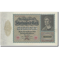 Geldschein, Deutschland, 10,000 Mark, 1922, 1922-01-19, KM:70, UNZ-
