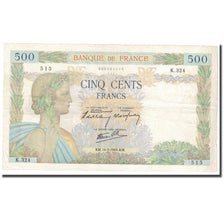 France, 500 Francs, La Paix, 1940, 1940-05-16, TTB, Fayette:32.02, KM:95a