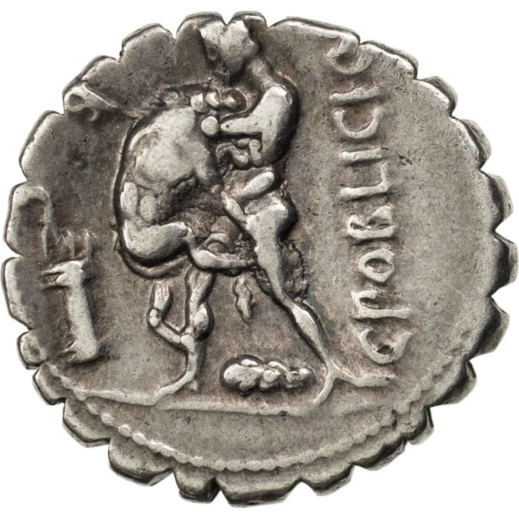 Poblicia, Denarius, EF(40-45), Silver, Babelon #9, 4.00
