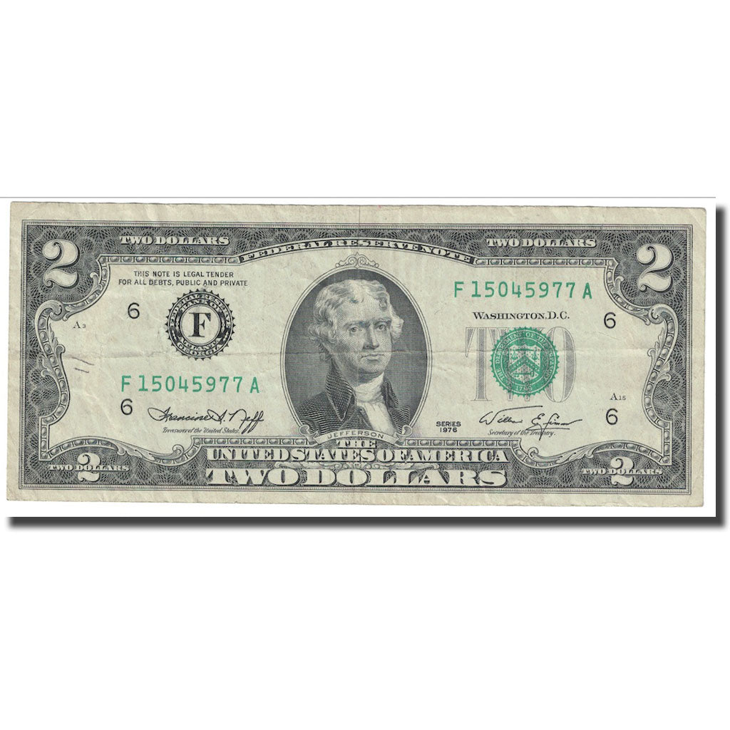 Geldschein, Vereinigte Staaten, Two Dollars, 1976, KM:1632, SS
