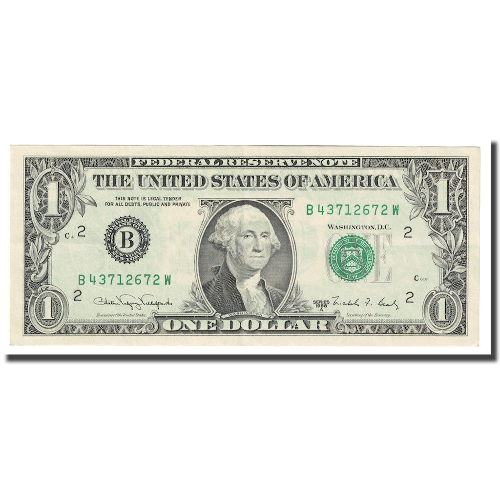 Banconote, Stati Uniti, One Dollar, 1988, KM:3845, SPL